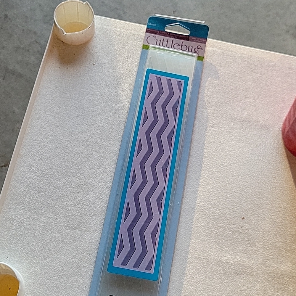 Cuttlebug Embossing Border Essentials.      2" x 12" - Picture 2 of 2